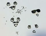 ふなっしー☆大根おろしアート鍋作り方7写真
