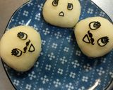 ふなっしー☆大根おろしアート鍋作り方11写真