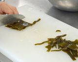 ゆで鶏と四方竹のみそチーズがけ作り方6写真