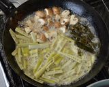 ゆで鶏と四方竹のみそチーズがけ作り方8写真
