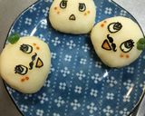 ふなっしー☆大根おろしアート鍋作り方12写真