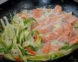 四方竹とお魚の旨味ソテー作り方5写真