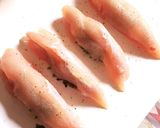 ヘルシー！ささみの梅シソチーズフライ作り方3写真