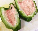 ピーマン明太マヨチーズ焼き♡作り方3写真