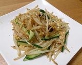 もやしときゅうりのカレー風味炒め♪作り方8写真