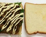 リメイク☆しょうが焼きdeホットサンド作り方2写真
