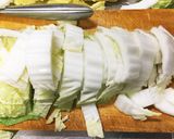 簡単！めんつゆとトロチーで白菜鍋作り方2写真