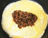 母直伝☆ご飯がススム！挽肉オムレツ☆作り方8写真