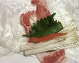 豚肉の野菜つつみ☆明太マヨソース作り方2写真