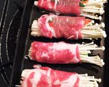 豚肉の野菜つつみ☆明太マヨソース作り方3写真