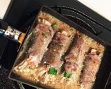 豚肉の野菜つつみ☆明太マヨソース作り方6写真