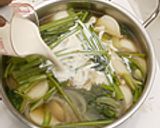 かぶの豆乳スープ煮作り方6写真