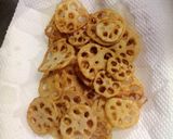 蓮根チップス作り方4写真