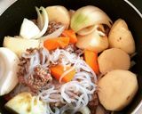 だし汁不要！楽チン肉じゃが♡作り方4写真