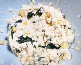レンジで簡単！薄切り肉で豆腐包み茶巾蒸し作り方3写真