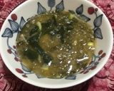 味噌汁爆弾(長ネギ・あおさ・ワカメ)作り方6写真