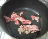 腹ぺこさんの簡単焼き肉パスタ♪作り方2写真