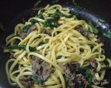 腹ぺこさんの簡単焼き肉パスタ♪作り方5写真