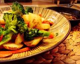 焼き野菜と酒盗のバーニャカウダ作り方5写真
