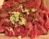 ホットプレートでペッパーランチ風ライス作り方5写真