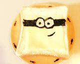 簡単！ミニオントースト！作り方3写真