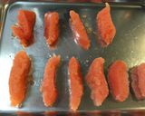 とりムネ肉のめんたい焼き♪作り方2写真