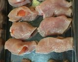 とりムネ肉のめんたい焼き♪作り方6写真