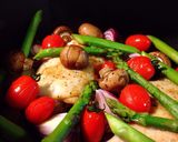 野菜の旨味たっぷり♪ローストチキン♪作り方10写真
