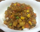 俺流！簡単…野菜納豆カレー作り方8写真