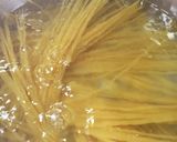 なすときのこのアンチョビクリームパスタ作り方4写真