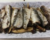 焦がし茸と焼きオイルサーディン作り方7写真