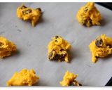 かぼちゃのアメリカンレーズンクッキー作り方5写真