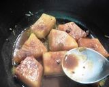 かぼちゃのほっこりみそ煮作り方4写真