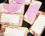 簡単朝食 フライパンでホットサンド作り方2写真