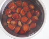 ほっくり甘い♪栗ご飯♪冷凍栗でも大丈夫♪作り方1写真
