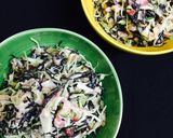 雑穀豆入❤️ひじきの梅マヨのコールスロー作り方4写真