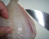 かわはぎの刺身を肝で食べてみよう！！作り方10写真