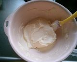 オレンジスフレチーズケーキ作り方2写真