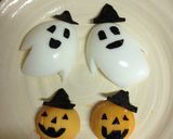 ゆでたまゴーストでハロウィン☆お弁当にも作り方3写真