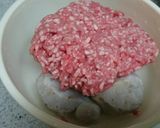 里芋と豚ミンチの肉団子☆甘辛酸っぱい☆作り方1写真