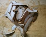 ほうれん草なめこと海老 湯葉のお吸い物！作り方1写真