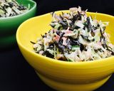 雑穀豆入❤️ひじきのコールスローサラダ作り方5写真