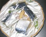 鰆と野菜のレンジ蒸し作り方4写真