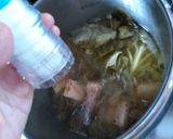 豚バラキャベツのとろとろマスタード煮込み作り方8写真