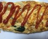 コープの冷食で簡単朝ごはん♪オムレツ♪作り方4写真