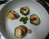 お弁当にピーマンとうずらのピッツア風作り方5写真