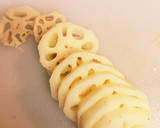 簡単☆蓮根のたらマヨ和え作り方1写真