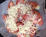 フライパンで簡単！トマトのチーズ焼き作り方2写真