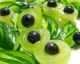 飾り切り♠きゅうりで作る葉っぱ♠です。作り方11写真