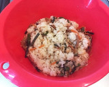 お母さんの♪もちもち山菜おこわ作り方5写真